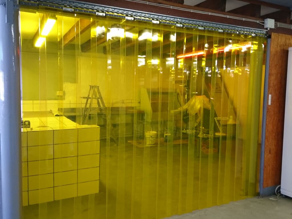 Anti-Insect Yellow Strip Curtains